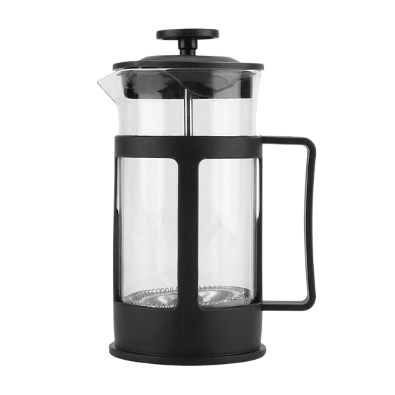 Френч-пресс Glass Cafetiere, 600мл, чёрный