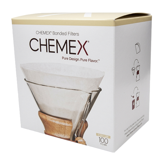 Chemex FSU -100 фильтры бумажные квадратные